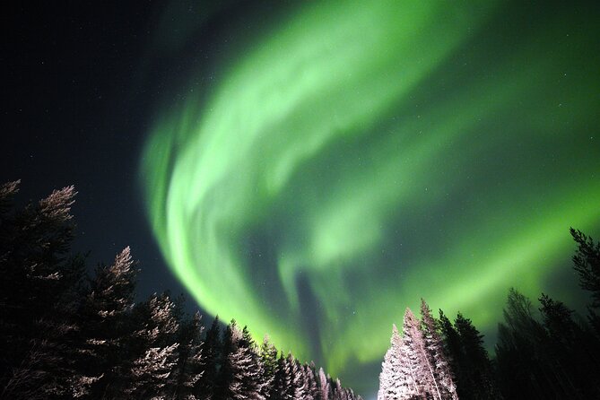 Private Group: Northern Lights Hunt 4x4 SUV with Aurora guarantee - Pickup in Levi, then a weather-led drive