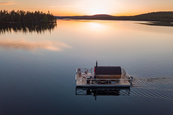Private Traditional Finnish Sauna Boat Scenic River Cruise - A Finnish sauna with a moving view
