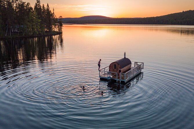 Private Traditional Finnish Sauna Boat Scenic River Cruise - One hour in the traditional sauna