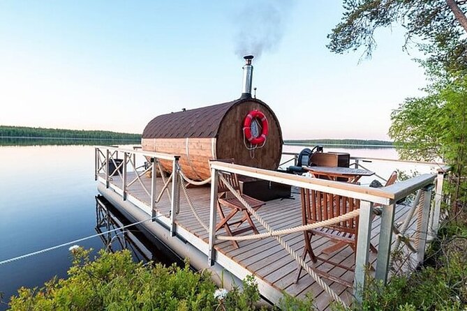 Private Traditional Finnish Sauna Boat Scenic River Cruise - Blueberry juice and the small Finnish touches