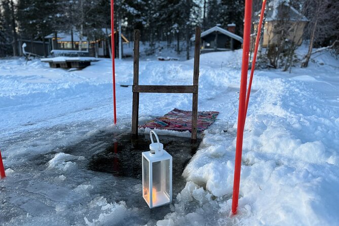 Private Traditional Sauna, Ice Dip and Dinner in the Wilderness - Key points at a glance