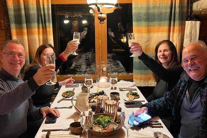 Private Traditional Sauna, Ice Dip and Dinner in the Wilderness - Dinner with local flavor