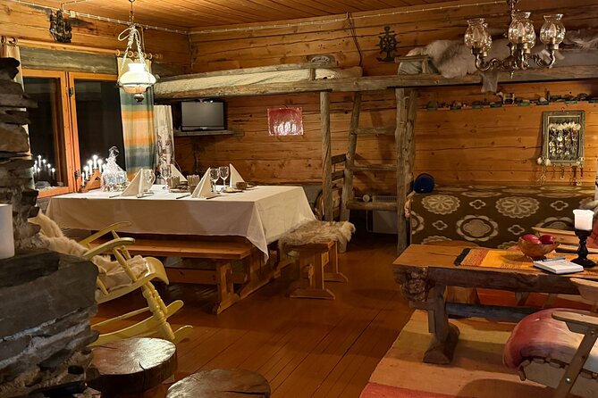 Private Traditional Sauna, Ice Dip and Dinner in the Wilderness - Stories about Lappish culture and the area