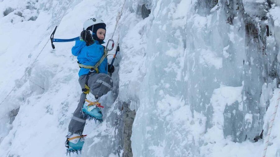 Pyhätunturi: Kid's Ice Climbing Adventure in Finnish Lapland - Why Tajukangas works so well for a first climb