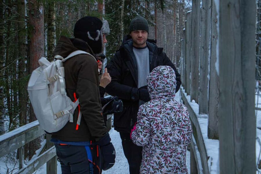Ranua Wildlife zoo tour with lunch buffet included - Polar bears, lynx, and wolves