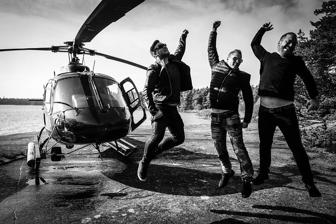 Redrib Boat and Helicopter Experience in Helsinki - From Liikelentotie 8 to Helsinki by helicopter