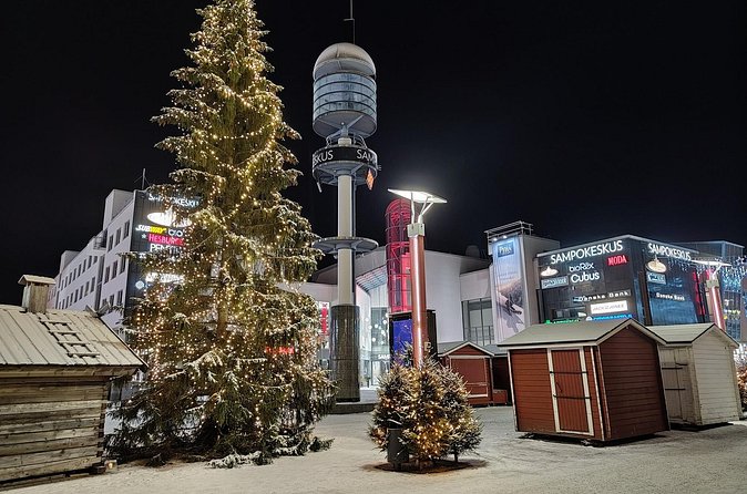 Rovaniemi: A Self-Guided Audio Tour of "Santa's Hometown" - The Lumberjack’s Candle Bridge over the river