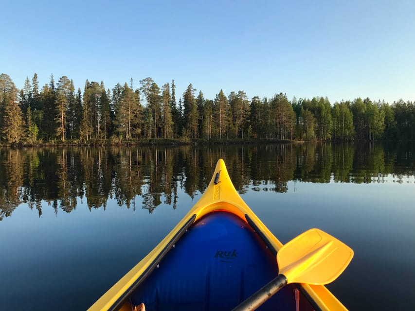 Rovaniemi: All-Day Canoe Adventure - Six hours in Lapland’s quiet waters