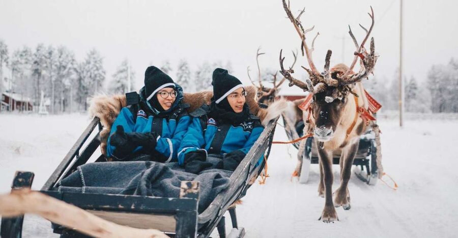 Rovaniemi: Apukka Reindeer Journey - Arriving from Rovaniemi or Santa Claus Village