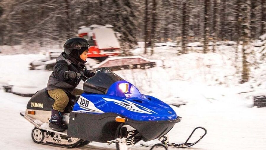Rovaniemi: Arctic Circle Family-Friendly Snowmobile Tour - The one-hour snowmobile route