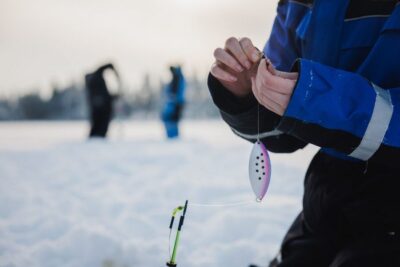 Arctic Circle Ice Fishing Experience