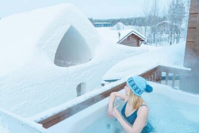 Arctic Snow Hotel Tour and Snow Sauna Experience