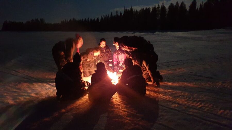 Rovaniemi: Aurora Borealis Snowmobile Safari with Campfire - Two hours through forests, lakes, and snow