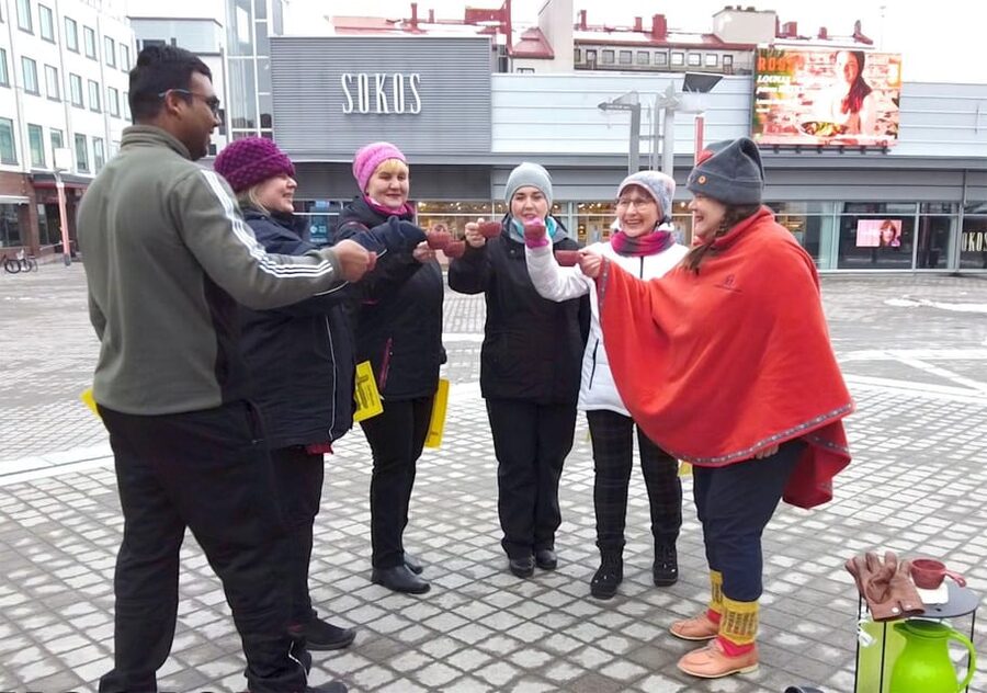 ROVANIEMI CEREMONY - Good Will Celebration in city center - A short ceremony in the heart of Rovaniemi