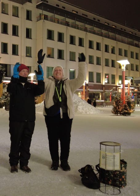 ROVANIEMI CEREMONY - Good Will Celebration in city center - Berry juice and a small taste of Lapland