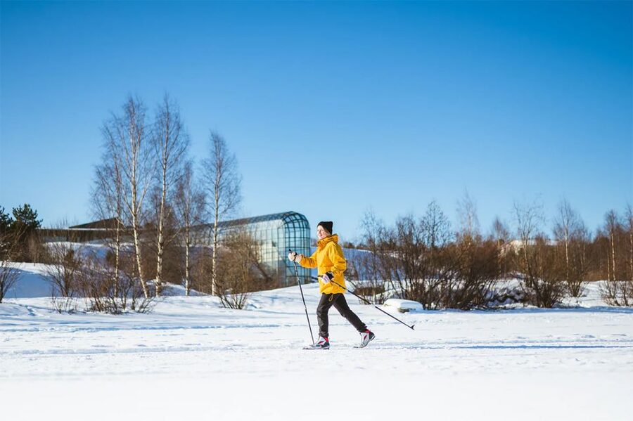Rovaniemi: Cross Country Wilderness Ski Adventure - Getting comfortable on Finnish cross-country skis
