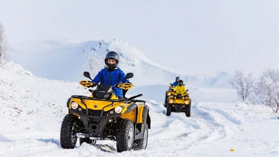 Rovaniemi: Delightful Quad Bike Ride in the Arctic Circle - Setting out from Rovaniemi into the Arctic Circle forest