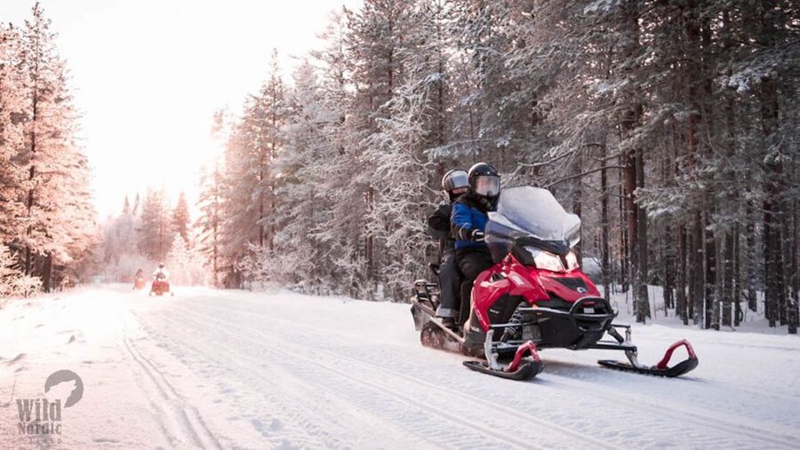 Rovaniemi: Easy Snowmobile Safari - How the family arrangement works