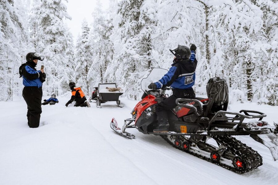 Rovaniemi: Family Snowmobile Safari with Campfire and Snacks - The highlights at a glance