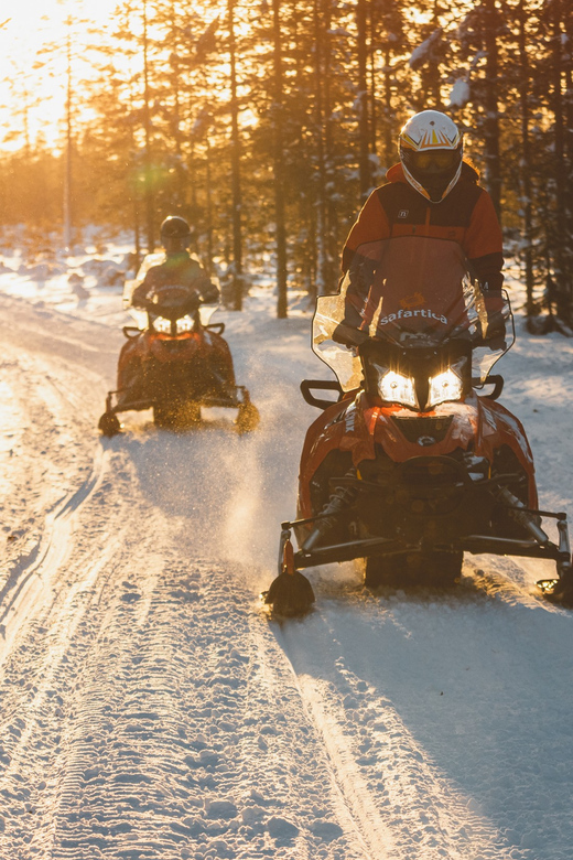 Rovaniemi: Family Snowmobile Trip with Guide and Picnic - Guide quality and the small-group feel