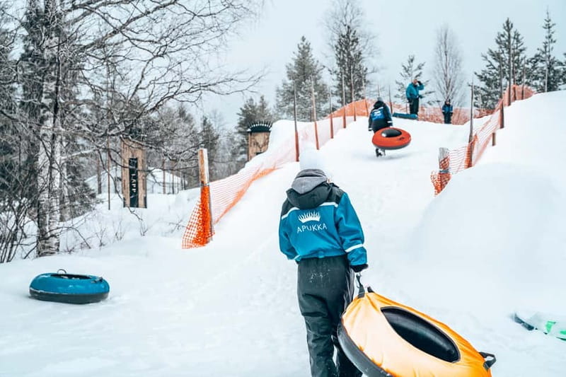 Rovaniemi: Full-Day Snow and Fun Activities - Meeting reindeer and hearing local stories