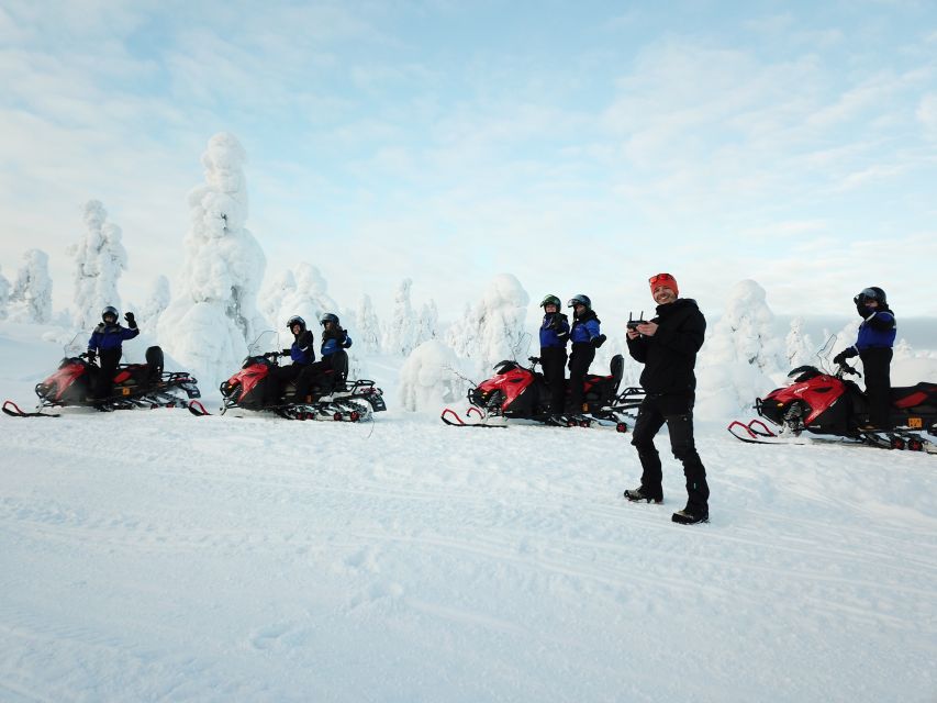 Rovaniemi: Full-Day Snowmobile Safari into the Wilderness - Getting the hang of the snowmobile