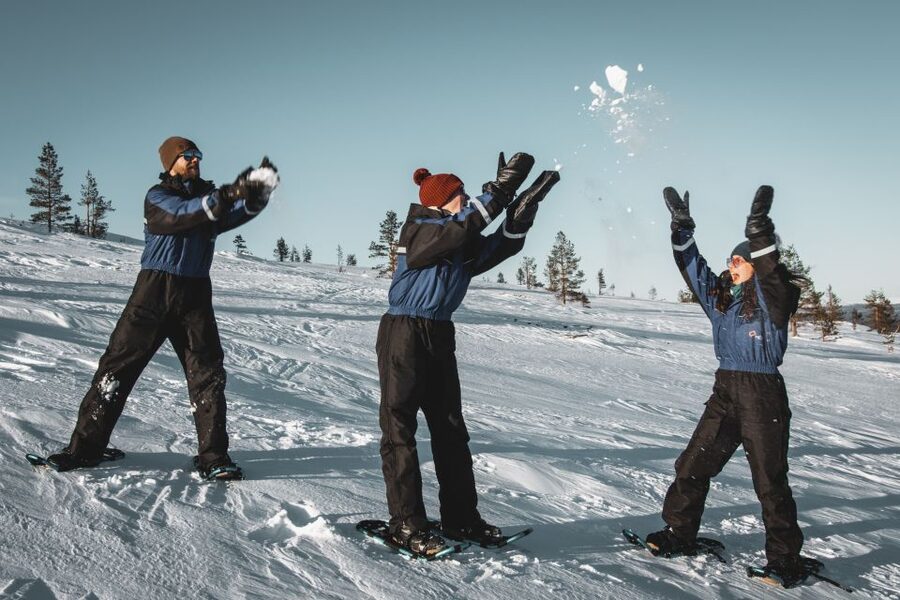 Rovaniemi: Guided Lappish Wilderness Snowshoeing Adventure - Leaving Rovaniemi for the snowy forest