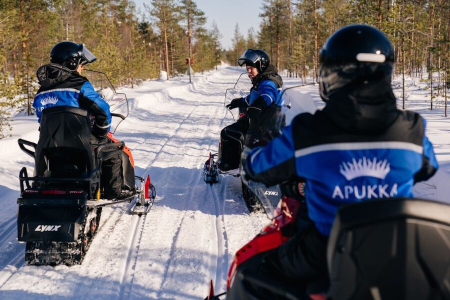 Rovaniemi: Half-Day Snowmobile Tour - Getting comfortable on the snowmobile