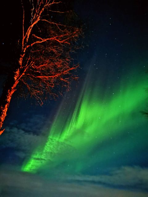 Rovaniemi Hunting Aurora at the Best Spots - Leaving Rovaniemi after dark