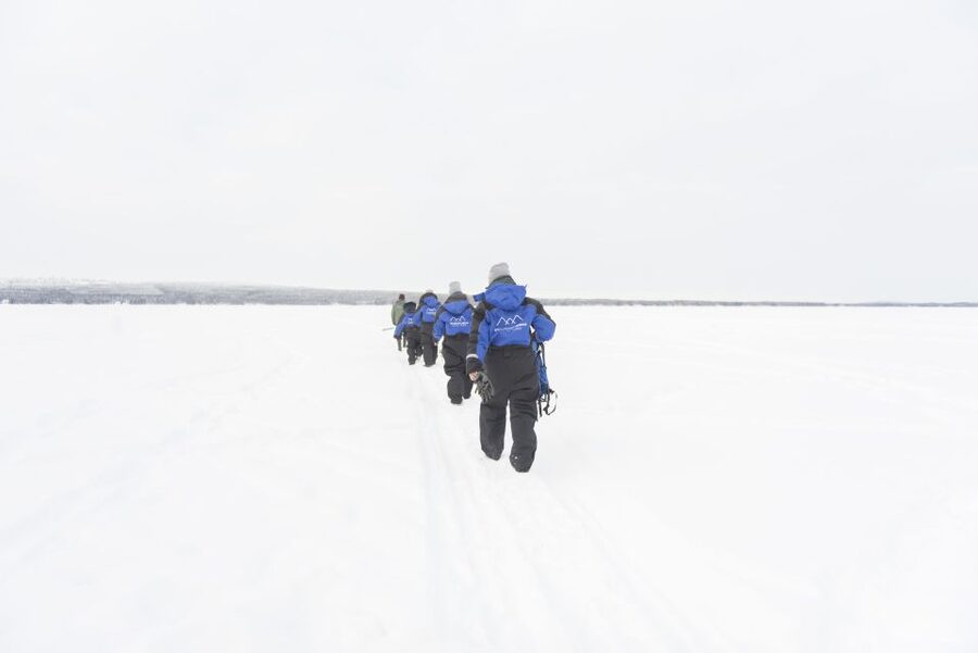 Rovaniemi: Ice Fishing Experience - Waiting for a fish is part of the lesson