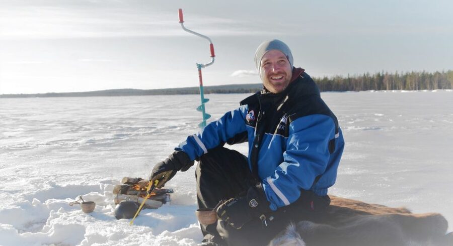 Rovaniemi: Ice-Fishing like a Finn - Getting dressed for the frozen lake