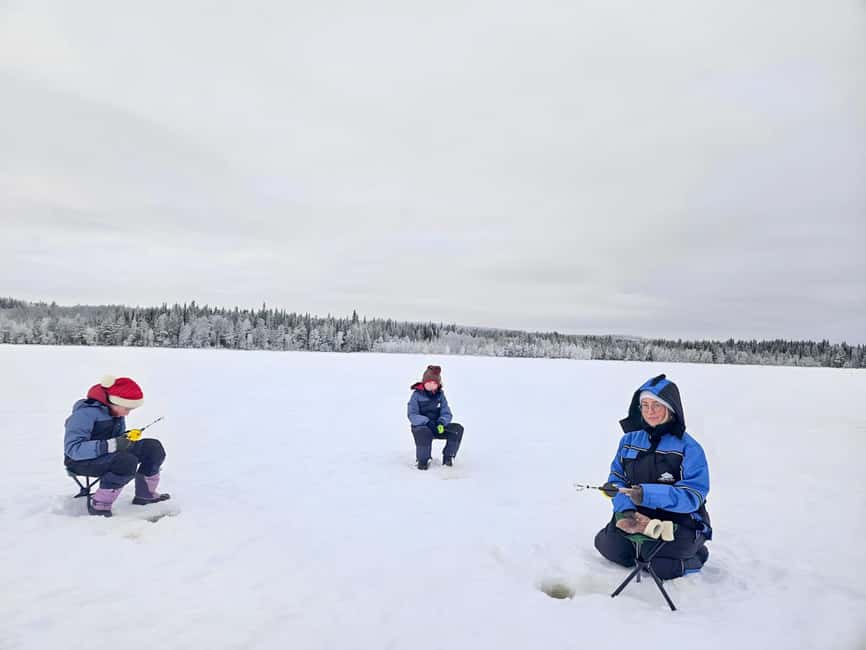 Rovaniemi: Ice Fishing Small Group Tour & Barbeque - Key points at a glance