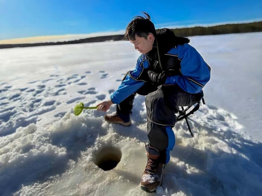 Rovaniemi: Ice Fishing Small Group Tour & Barbeque - Practical tips for a smoother day
