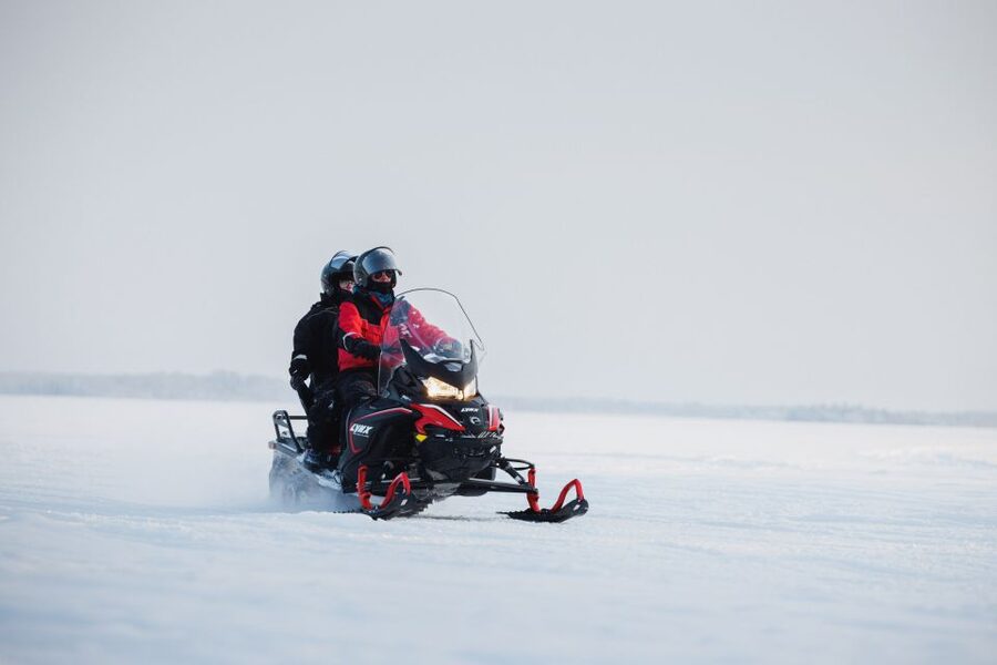 Rovaniemi: Ice Fishing & Snowmobile Safari Combo Day - Starting in Rovaniemi with the right winter gear