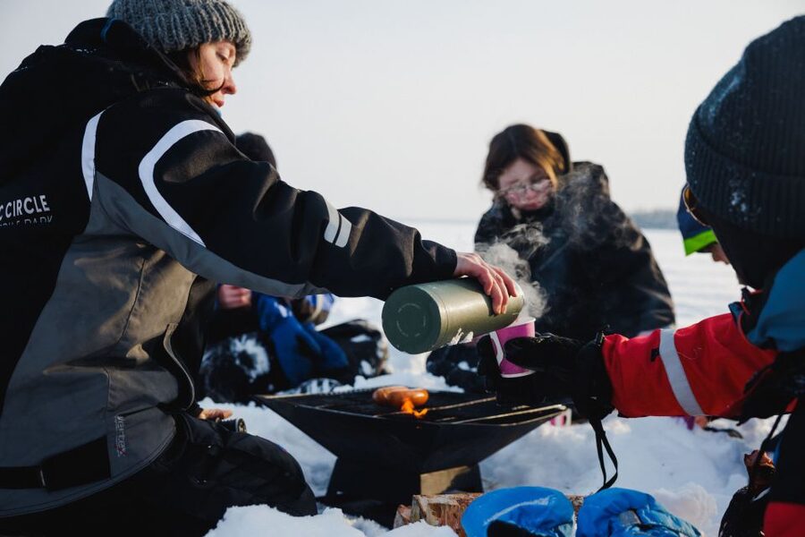 Rovaniemi: Ice Fishing & Snowmobile Safari Combo Day - What $190 buys you in Rovaniemi