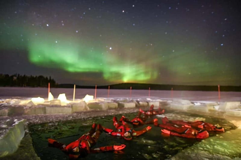 Rovaniemi: Ice Floating in Forest Lake with Aurora Borealis - Why this Northern Lights activity feels different