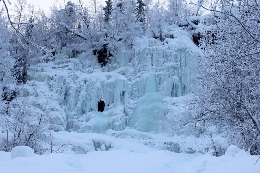 Rovaniemi: Korouoma Canyon Frozen Waterfalls Guided Hike - Key points to know before booking