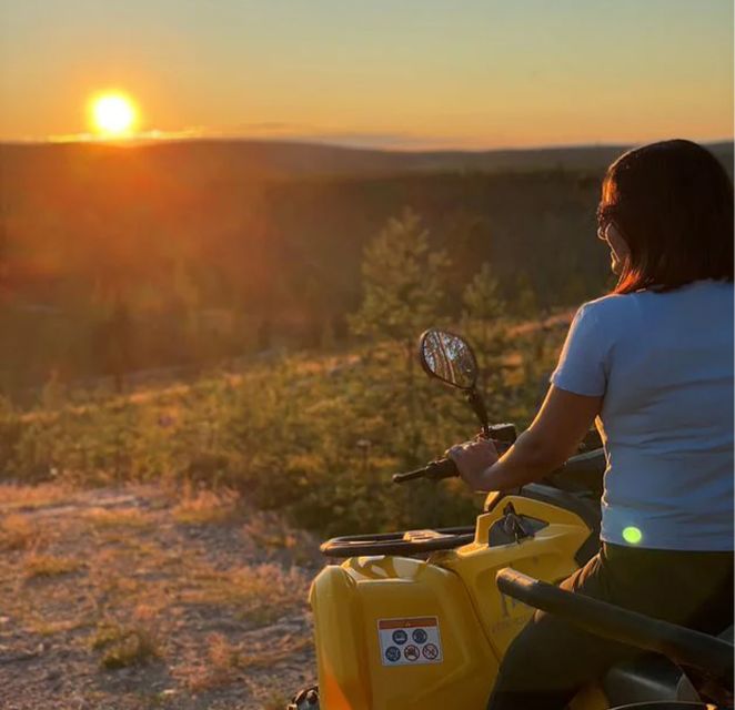 Rovaniemi: Midnight Sun, ATV Ride During The Golden Hour - Why the midnight sun works so well with an ATV ride