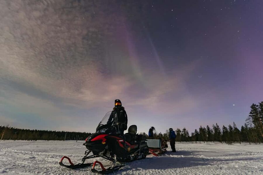 Rovaniemi: Northern Lights Family-Friendly Snowmobile Safari - Key points at a glance