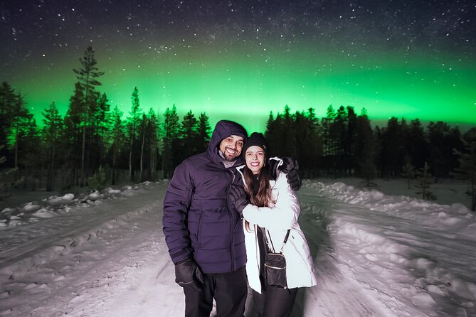 Rovaniemi: Northern Lights Pro Guaranteed - Unlimited (PRIVATE) - The camera can see more than your eyes