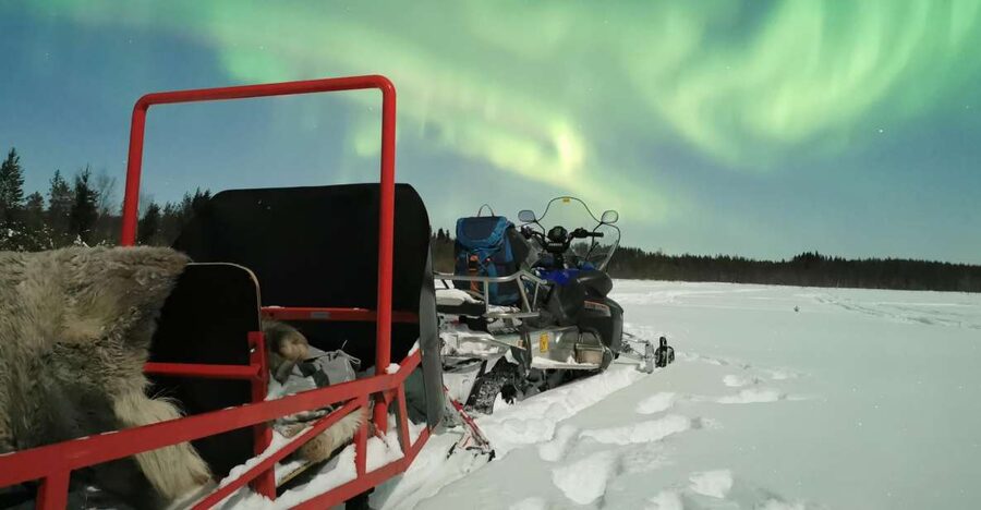 Rovaniemi: Northern Lights Sledge Ride - Key points at a glance