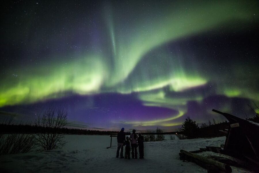 Rovaniemi: Northern Lights Sledge Ride - Getting dressed for a subzero sledge ride