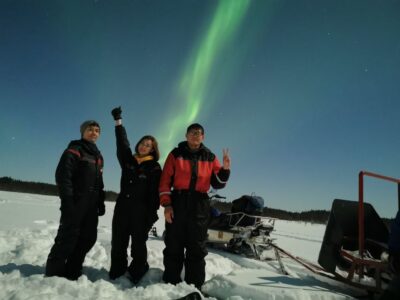 Northern Lights Sledge Ride