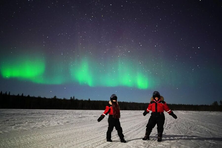 Rovaniemi: Northern Lights Sleigh Ride - What the 2.5-hour evening looks like