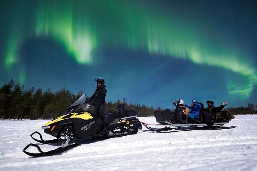 Rovaniemi: Northern Lights Sleigh Ride - The Northern Lights question: wonder without a guarantee