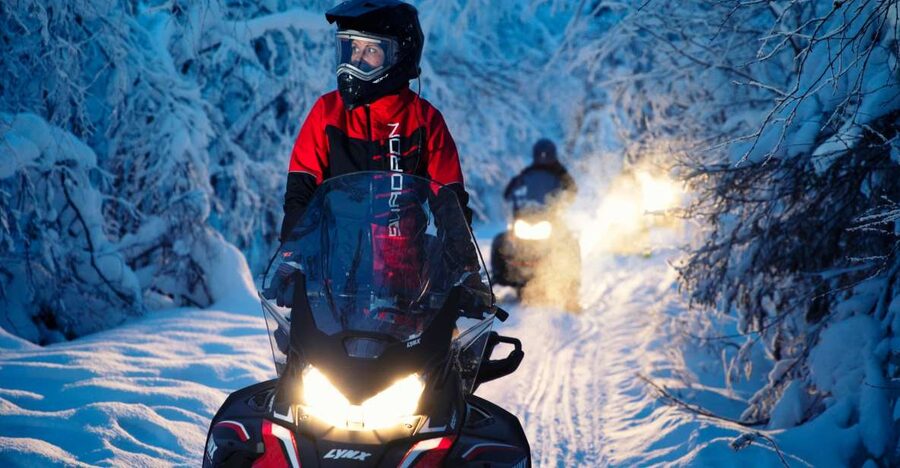 Rovaniemi: Northern Lights Snowmobile Tour - The guide and group size matter