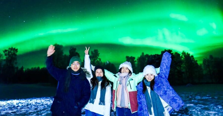 Rovaniemi: Northern Lights Tour with Guaranteed Sightings - DSLR photos and what you actually take home