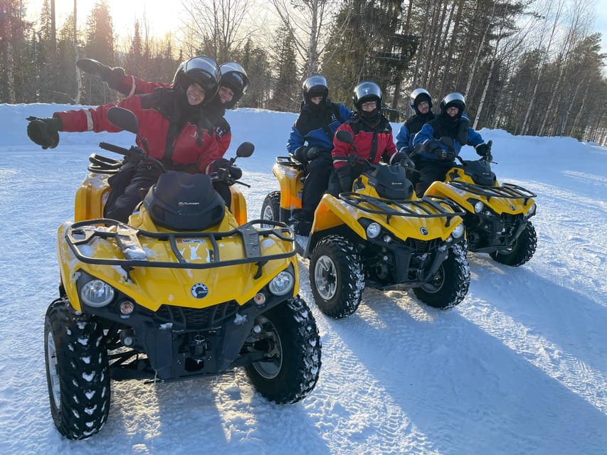Rovaniemi: Quad Bike Ride and Ice Fishing - Practical details that can save you trouble