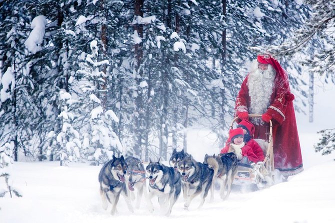 Rovaniemi Santa Claus Village Husky Reindeer Farm Arctic Museum - Ounasvaara Hill: an easy start with a proper view
