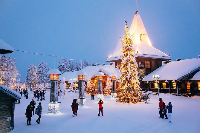 Rovaniemi Santa Claus Village Husky Reindeer Farm Arctic Museum - Transport, meeting point, and timing details